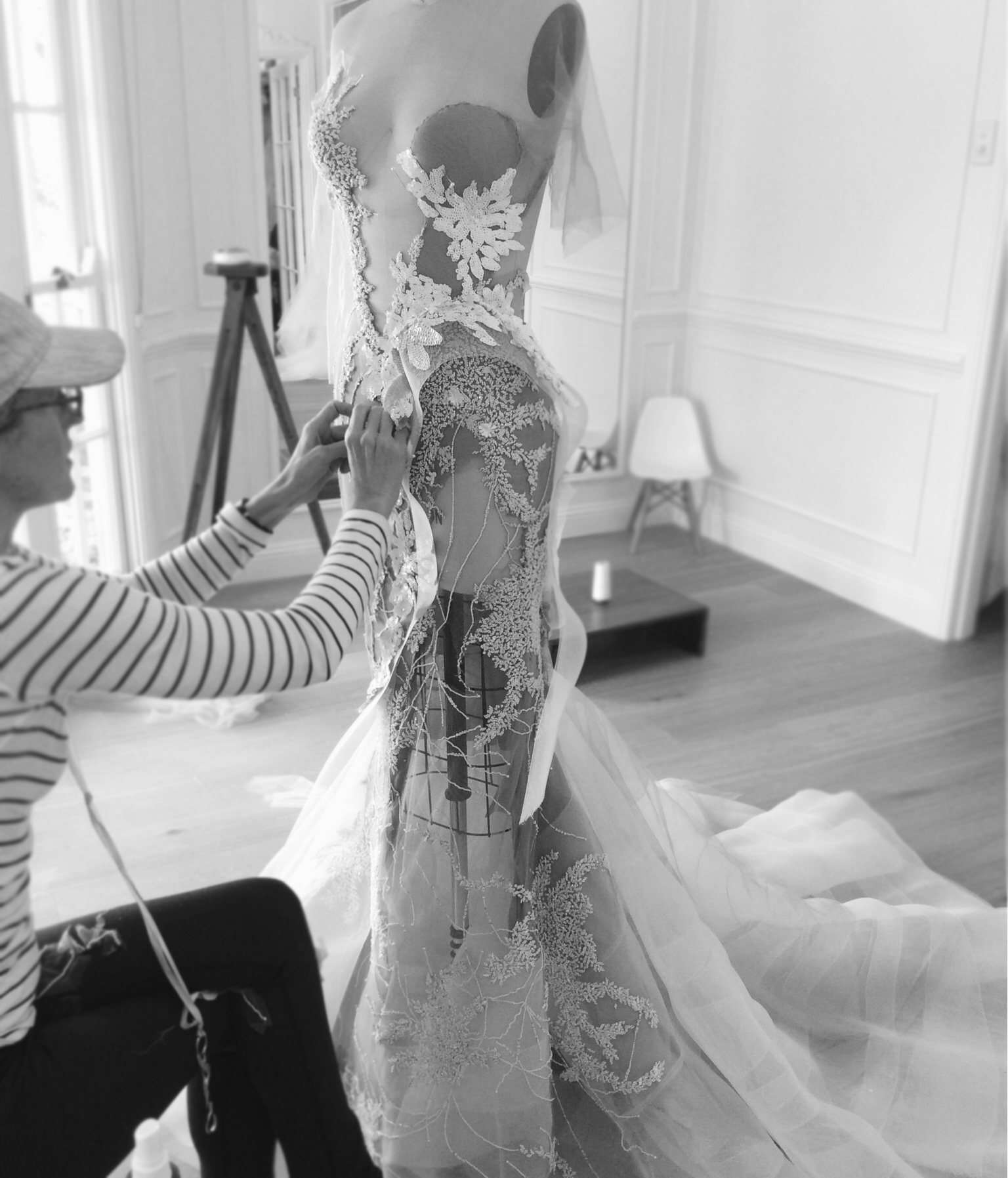 MXM Couture Wedding Dress Designer Hand Sewn Yesterday Creative Letterpress Blog Post